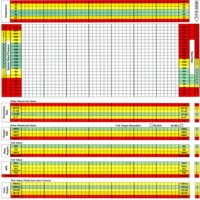 MEWS chart used in the study