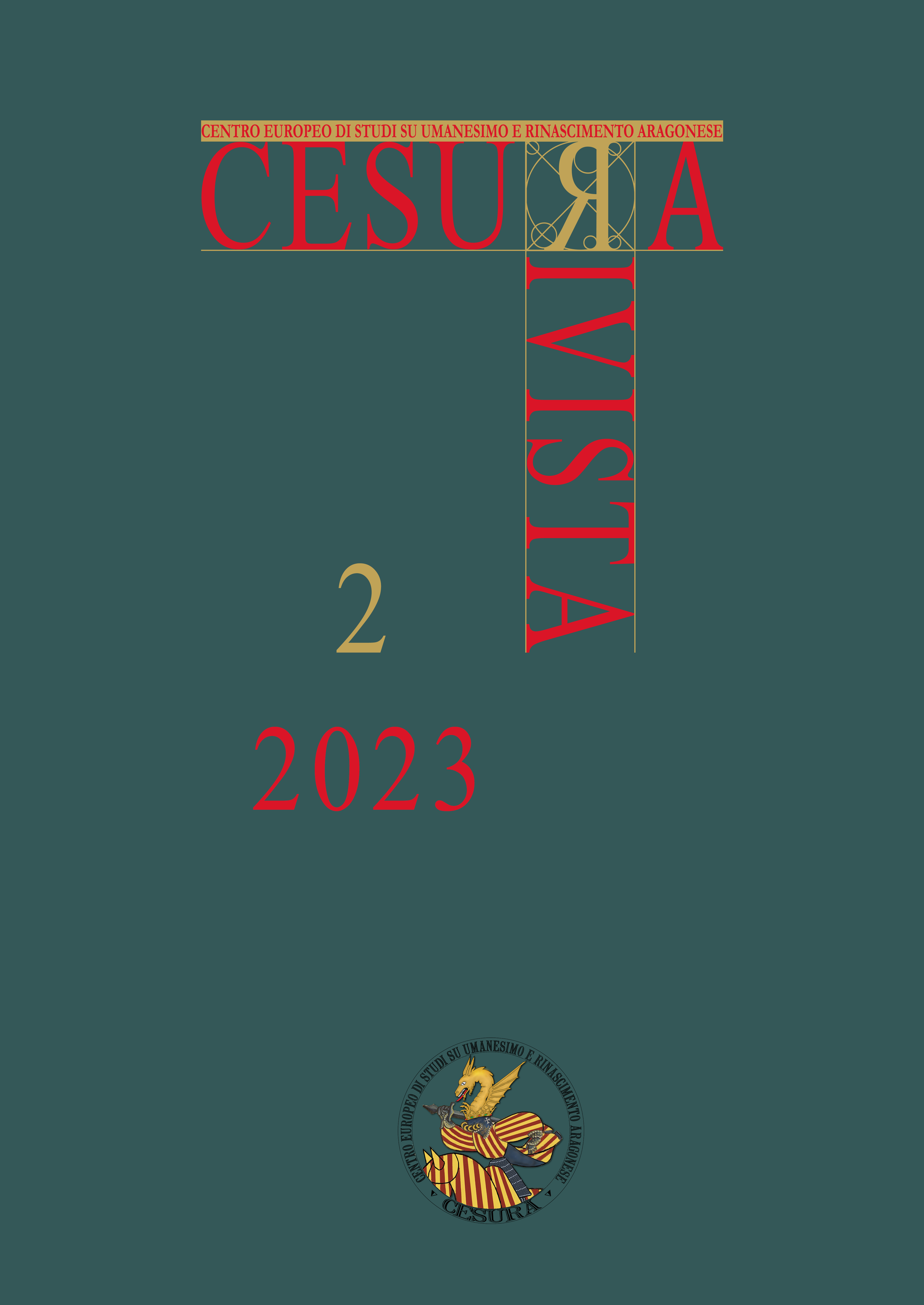 Cover CESURA - Rivista, 2/1 (2023)