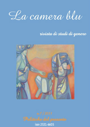 La camera blu, rivista di studi di genere. Numero 7 del 2011. "Politiche del Presente". Se visualizzi questa dicitura significa che il tuo broswer non riesce a caricare l'immagine di copertina